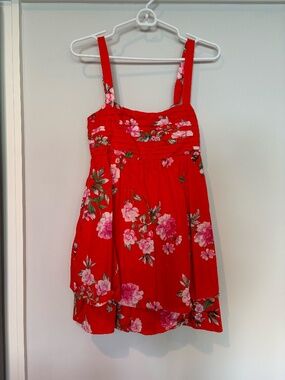 Redish/orange sundress